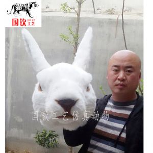 仿真兔子头